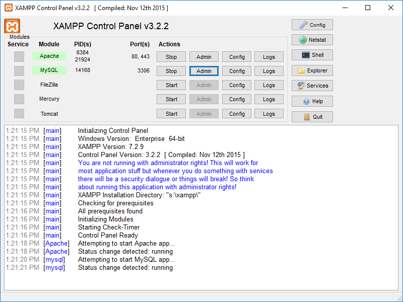 XAMPP: محیط توسعه وب همه‌کاره